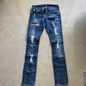 7 for all mankind Roxanne 
Size 25